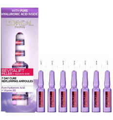 LOREAL REVITALIFT FILLER AMPOLLAS HIALURÓNICAS 7 X 1.3 ml