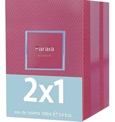 FARALA woman EDT 100 ml vaporizador 2x1