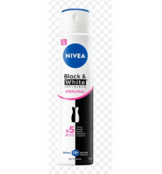 NIVEA BLACK & WHITE ORIGINALDEO SPRAY 72 H WOMAN 200 ml