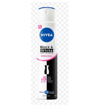 NIVEA BLACK & WHITE ORIGINALDEO SPRAY 72 H WOMAN 200 ml