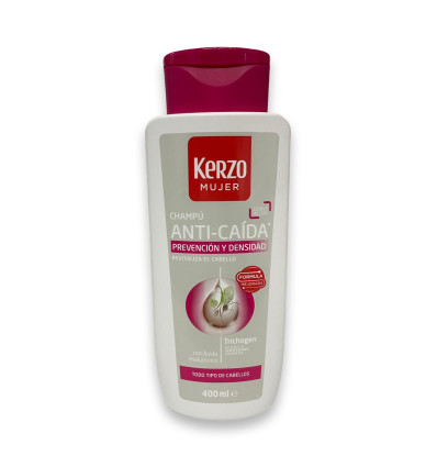 KERZO MUJER CHAMPÚ ANTI-CAÍDA 400 ml