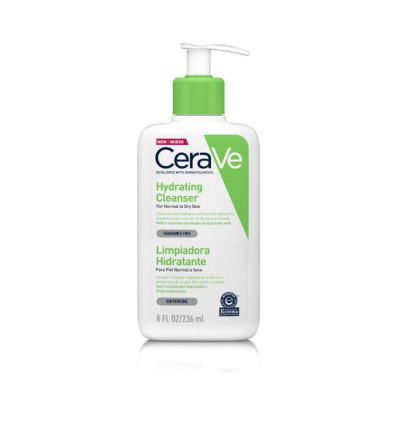 CERAVE LIMPIADORA HIDRATANTE PIEL NORMAL- SECA 236 ml