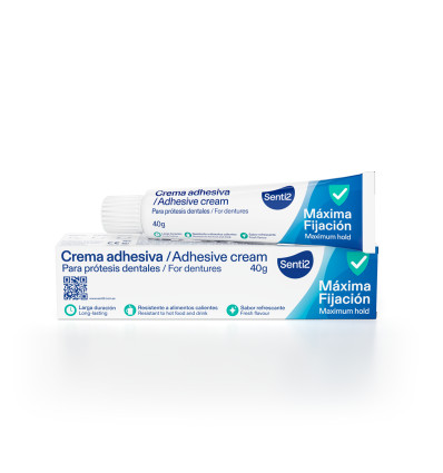 SENTI2 CREMA ADHESIVA PARA PRÓTESIS DENTALES 40 g