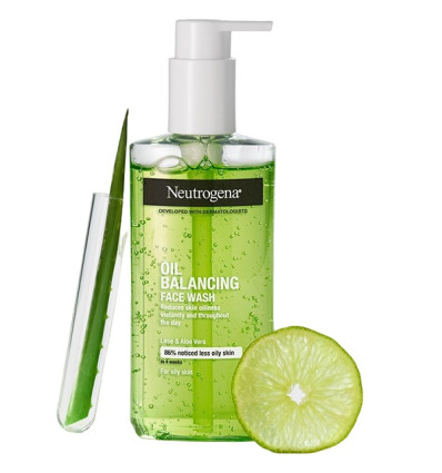 NEUTROGENA OIL BALANCING GEL LIMPIADOR FACILA PIEL GRASA 200 ml