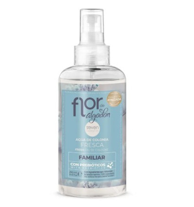 SEVEN FLOR DE ALGODÓN AGUA DE COLONIA FRESCA FAMILIAR 250 ml