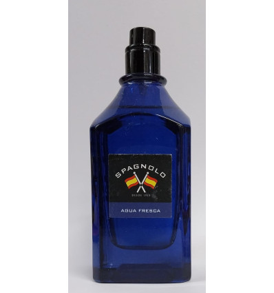 SPAGNOLO AGUA FRESCA HOMBRE EDT 75 ml VAPORIZADOR SIN CAJA Y SIN CUBRE-TAPÓN