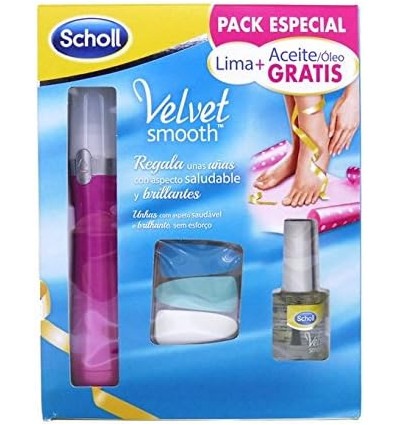 DR SCHOLL VELVET PACK LIMA +ACEITE