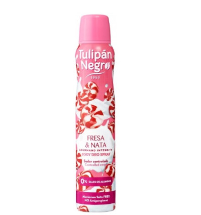 TULIPAN NEGRO FRESA & NATA DEO RSPRAY 200 ml