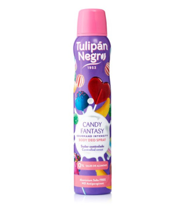 TULIPAN NEGRO DEO SPRAY CANDY FANTASY 200 ML