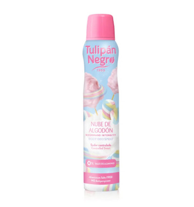 TULIPAN NEGRO NUBE DE ALGODÓN DEO SPRAY 200 ml