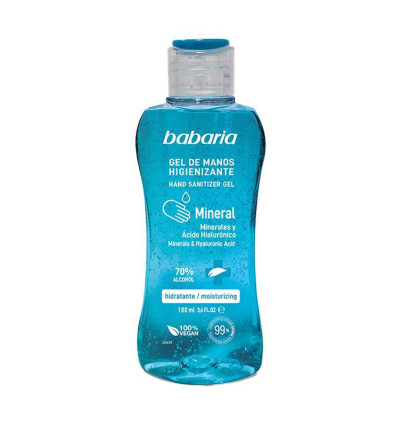 BABARIA MINERAL GEL DE MANOS HIGIENIZANTE 100 ml