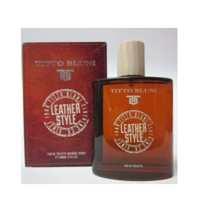 TITTO BLUNI LEATHER STYLE EDT 100 ml SPRAY MEN