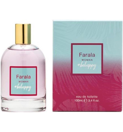 FARALA WOMAN BEHAPPY EDT 100 ml SPRAY 2 X 1