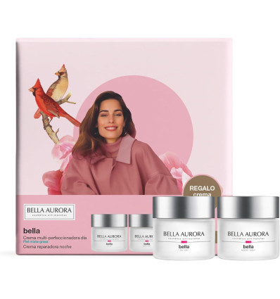 BELLA AURORA BELLA CREMA MULTIPERFECCIONADORA DIA PIEL MIXTA GRASA DÍA 50 ml + NOCHE 50 ml