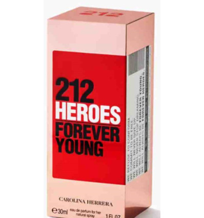 CAROLINA HERRERA 212 HEROES EDP 30 ml FOR HER