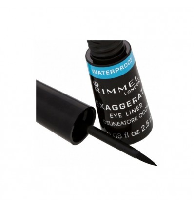 RIMMEL EXAGGERATE EYE LINER WATERPROOF NEGRO 2.5 ml