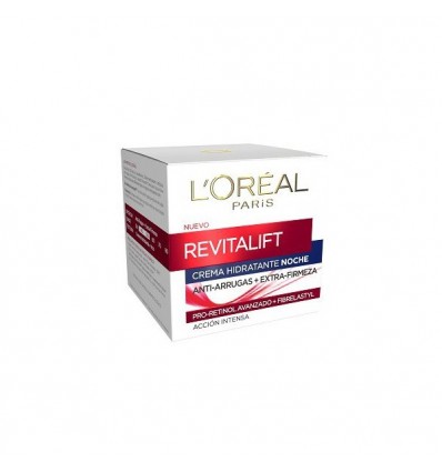 LOREAL REVITALIFT CREMA NOCHE HIDRATANTE ANTI-ARRUGAS+EXTRA FIRMEZA 50 ml